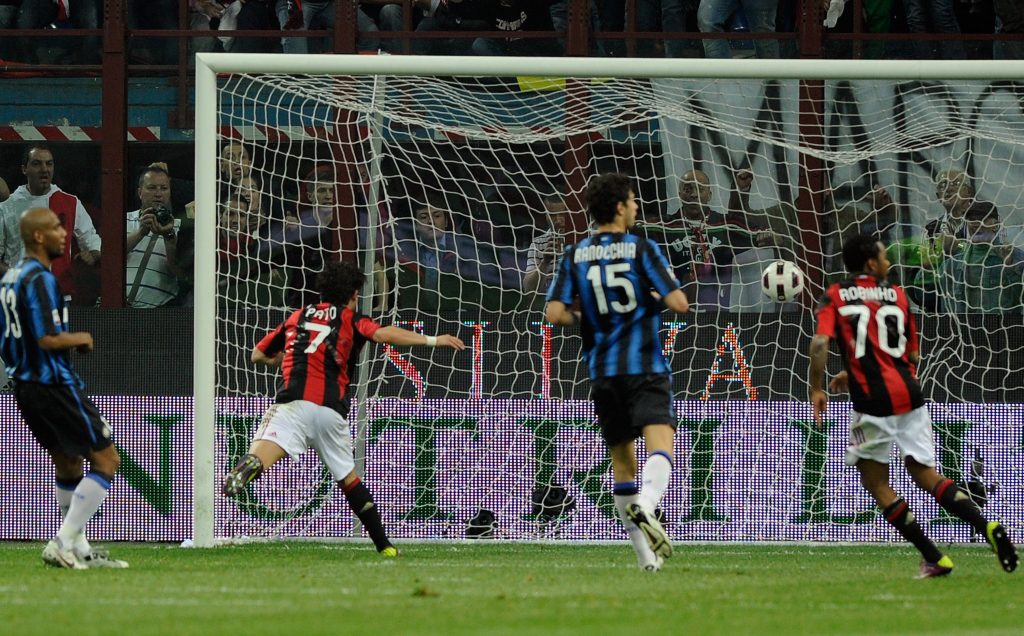 Milan-Inter Pato 2 aprile 2011