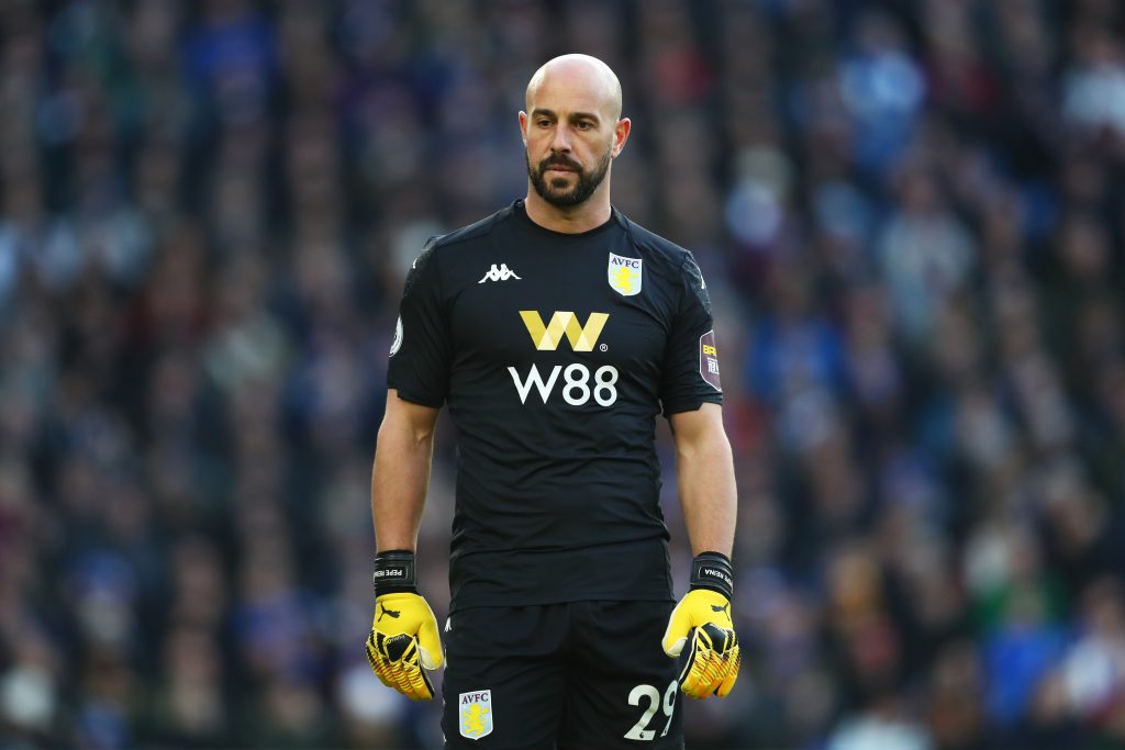 Pepe Reina Aston Villa