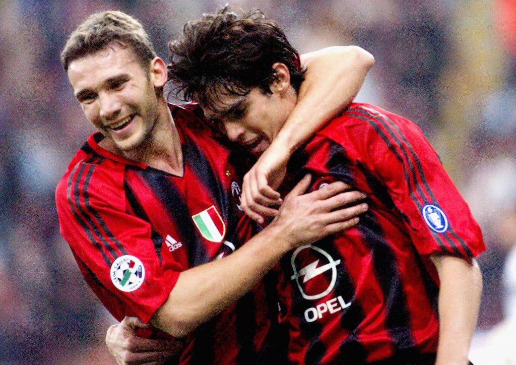 Shevchenko Kaká Milan 2005
