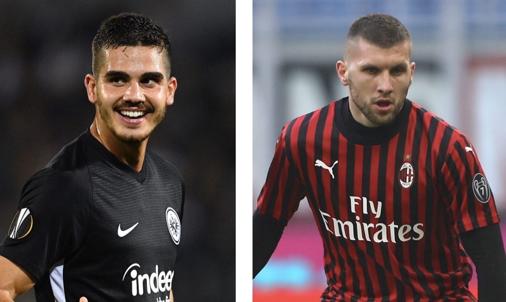 André Silva Rebic calciomercato Milan