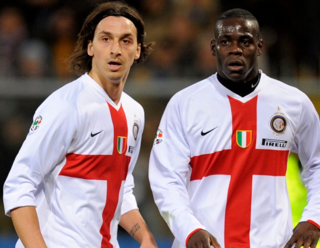 Zlatan Ibrahimovic e Mario Balotelli