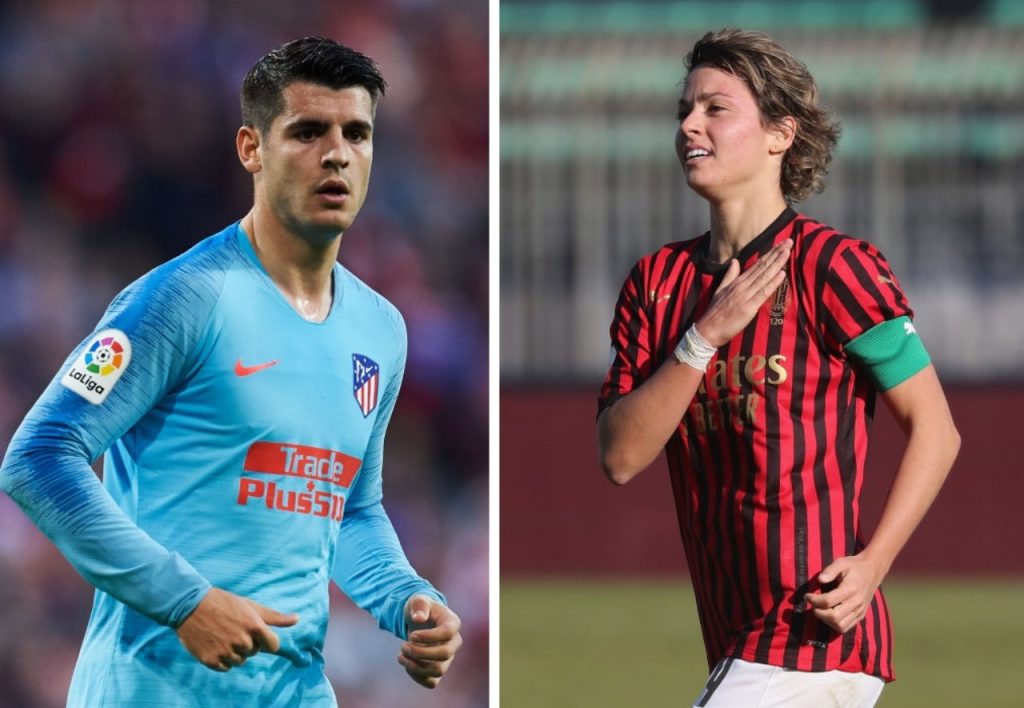 Alvaro Morata Valentina Giacinti