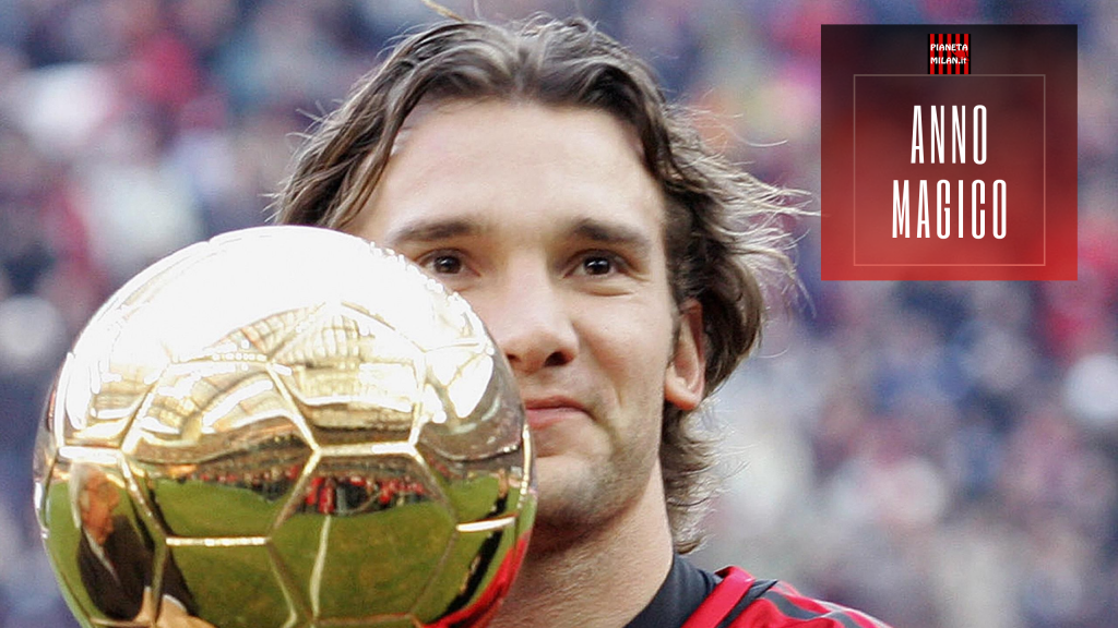 Shevchenko Milan Pallone d'Oro 2004