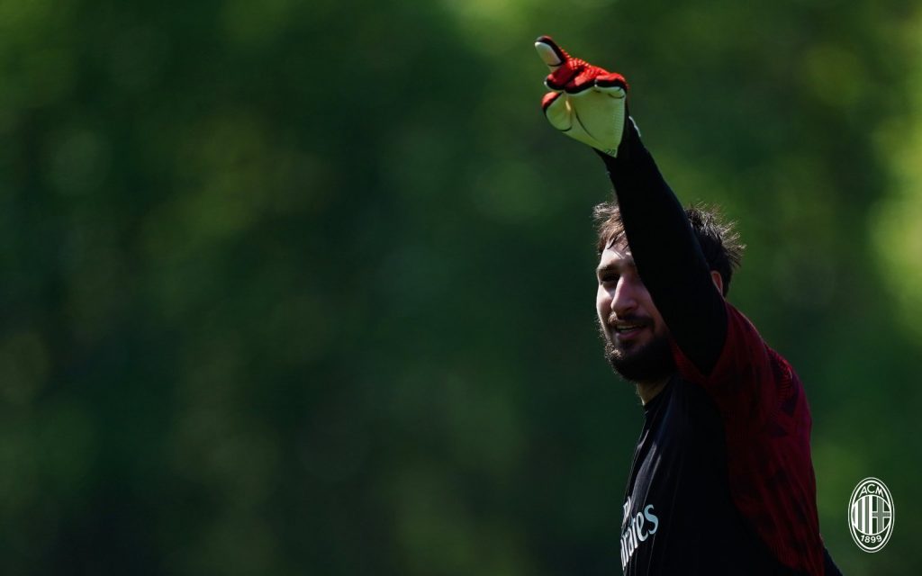 Gianluigi 'Gigio' Donnarumma, portiere del Milan