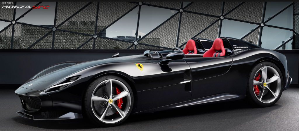 Zlatan Ibrahimovic Ferrari Monza SP2