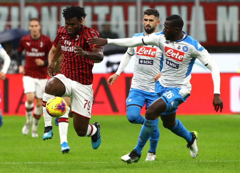 Franck Kessie calciomercato Milan Napoli Gattuso
