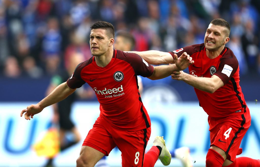 Luka Jovic Ante Rebic Eintracht Francoforte