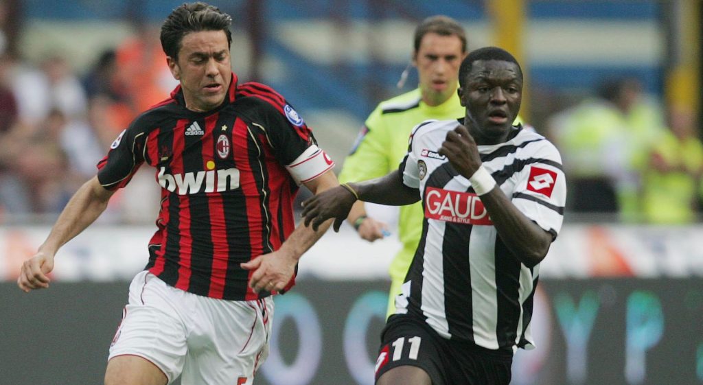 Costacurta Muntari Milan-Udinese 2007