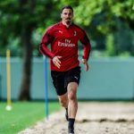 Ibrahimovic a Milanello