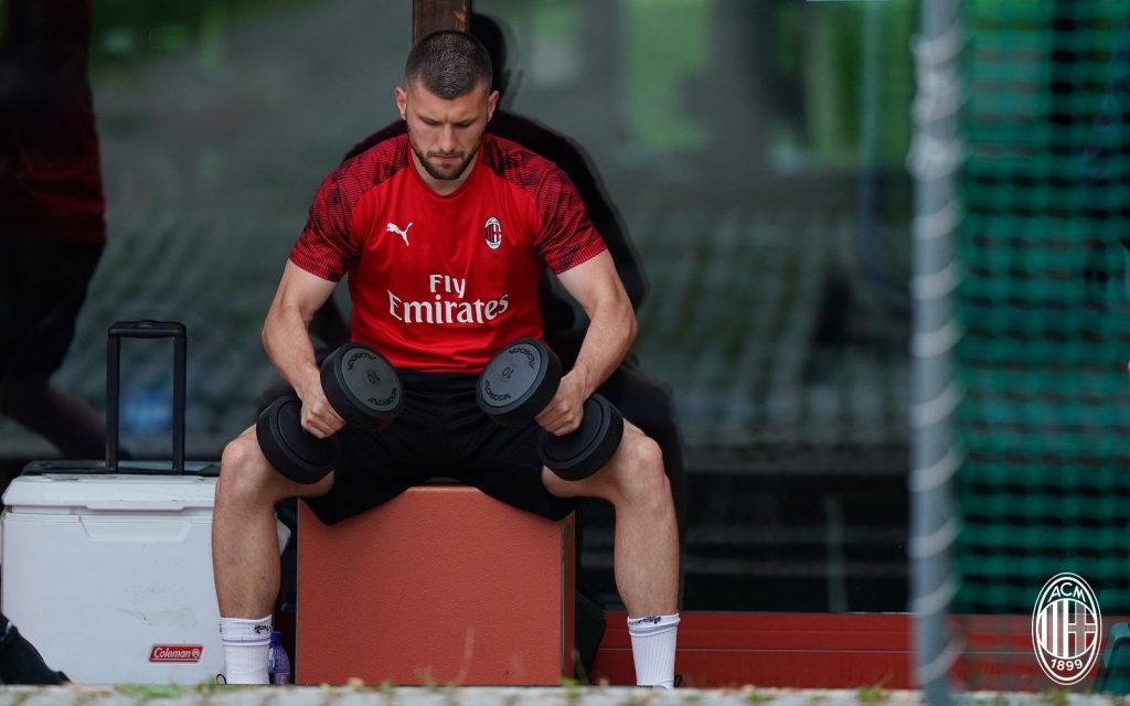 Ante Rebic Milan Milanello