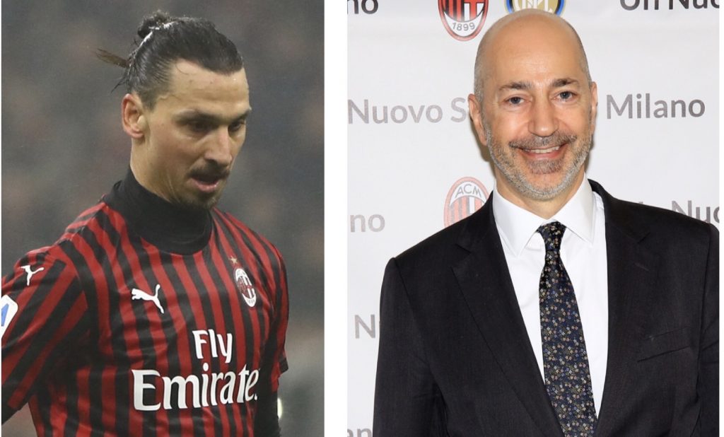 Ibrahimovic Gazidis calciomercato Milan