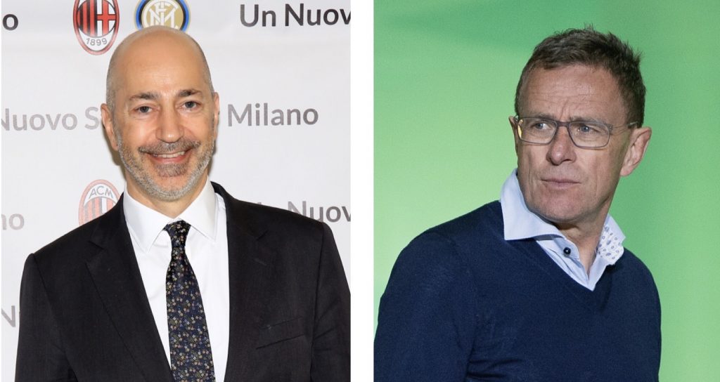 Gazidis Rangnick calciomercato Milan