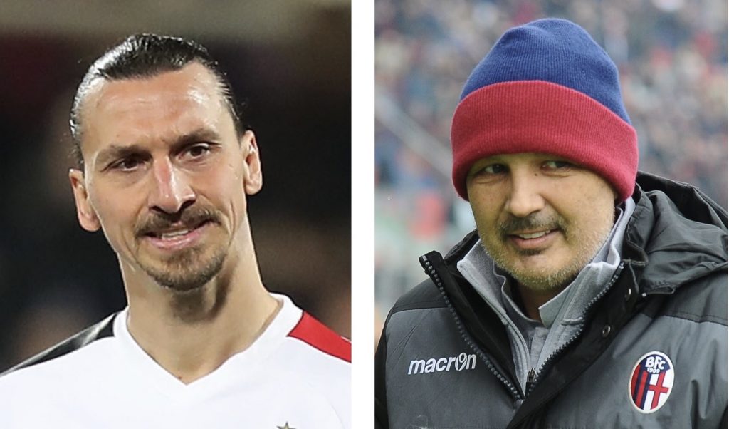 Ibrahimovic Mihajlovic calciomercato Milan Bologna