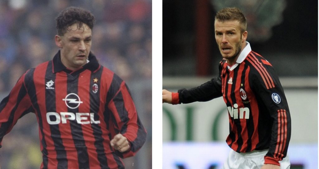 Baggio Beckham Milan