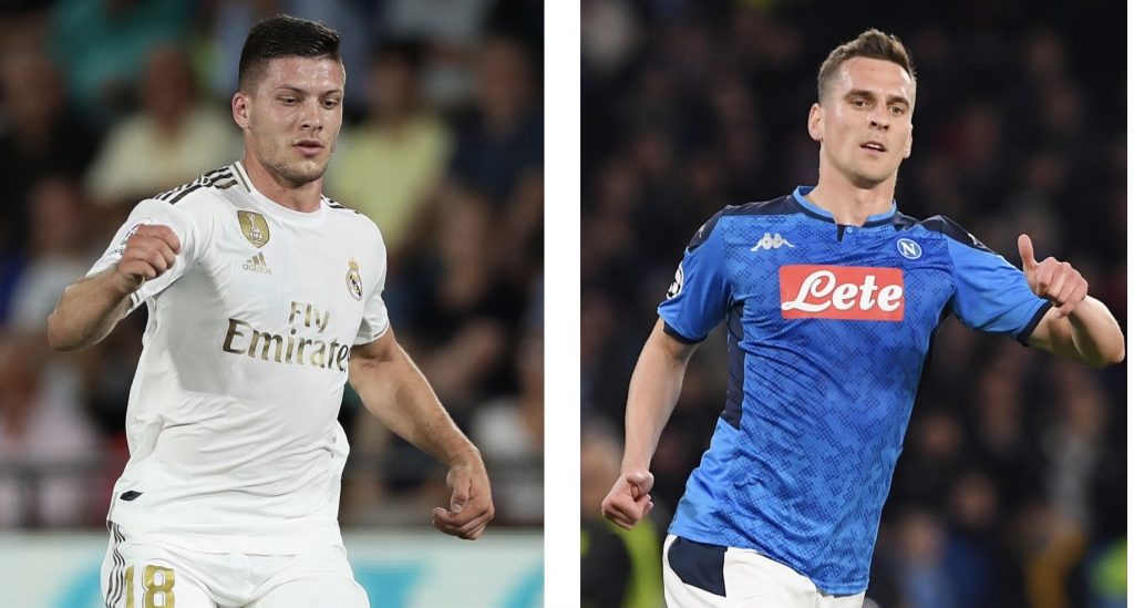 Jovic Milik calciomercato Milan