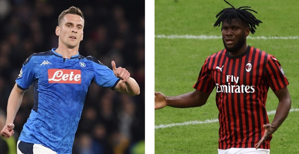 Milik Kessié calciomercato Milan