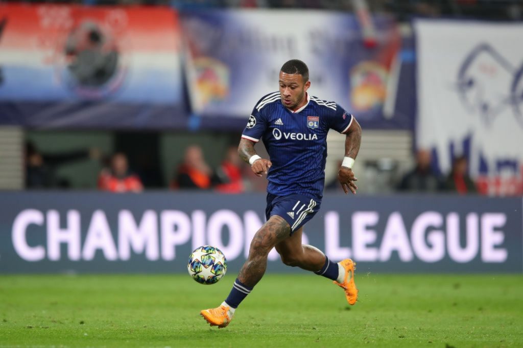 Memphis Depay calciomercato Milan Lione