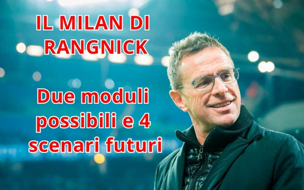 Milan Ralf Rangnick modulo formazione