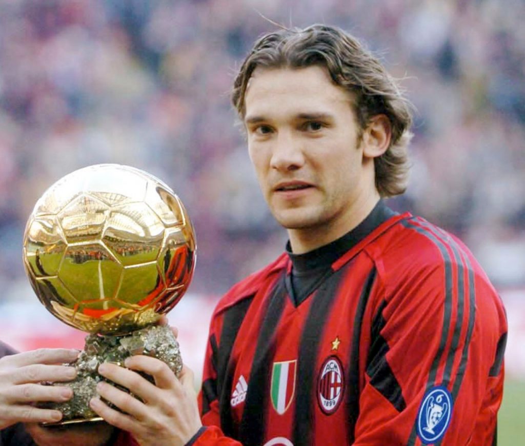 Shevchenko Pallone d'Oro Milan