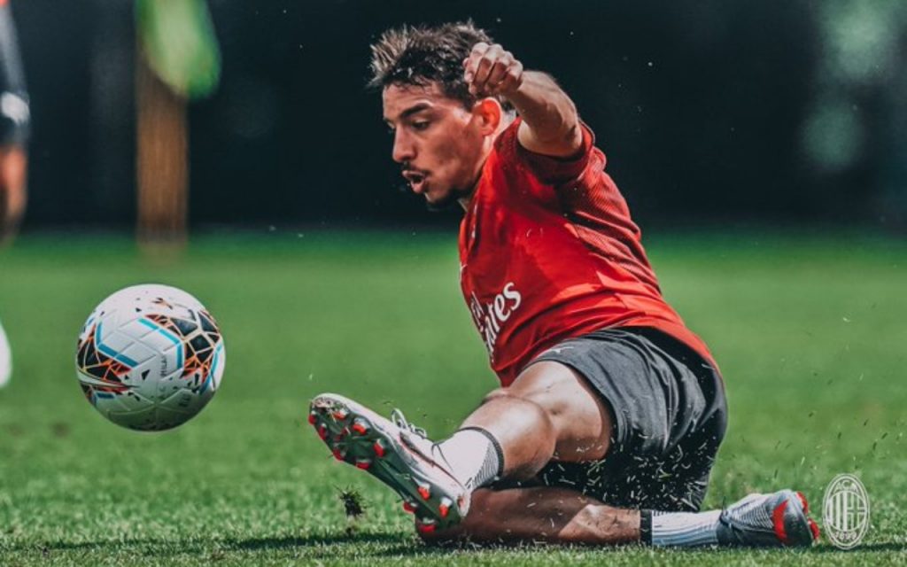 Bennacer Milanello foto Milan