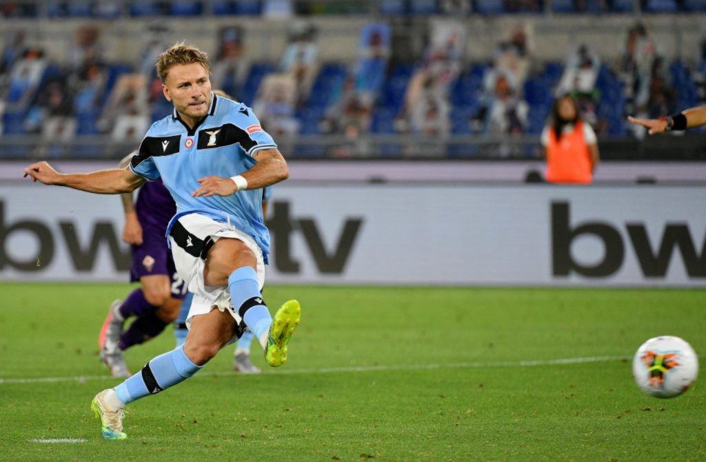 Ciro Immobile Shevchenko numero gol Serie A Lazio Fiorentina