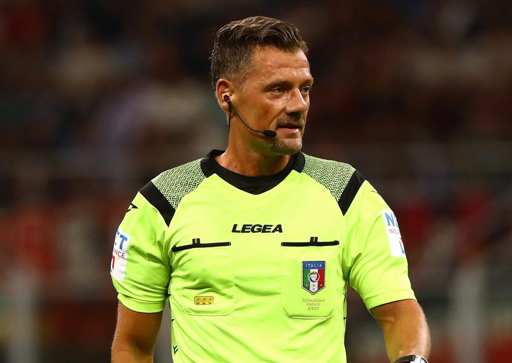 Piero Giacomelli, arbitro di Serie A