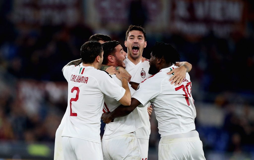 Roma-Milan 2-1 Theo Hernández 2019