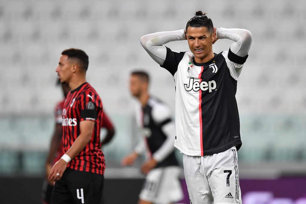 Cristiano Ronaldo Juventus-Milan