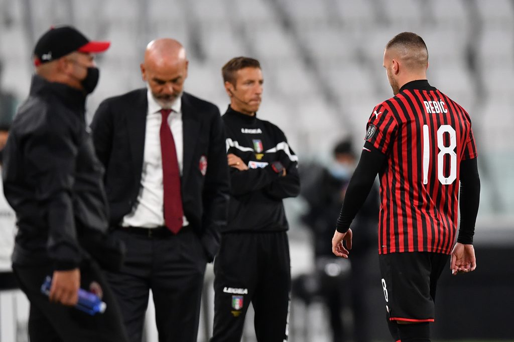 Pioli Rebic Juventus-Milan