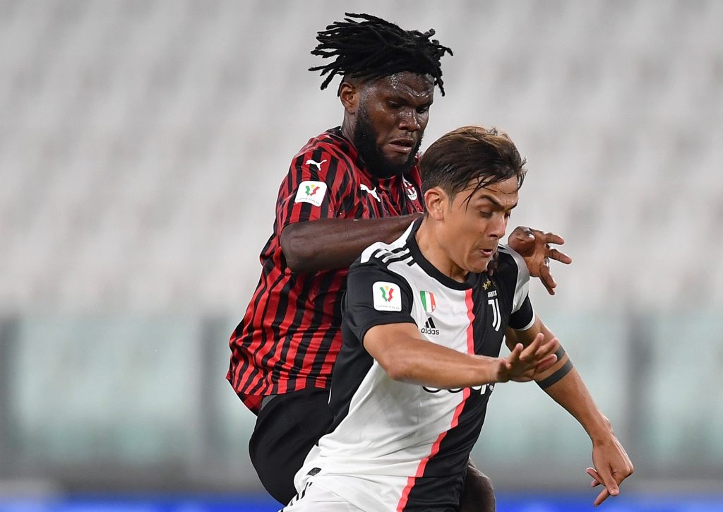 Kessié Dybala Juventus-Milan