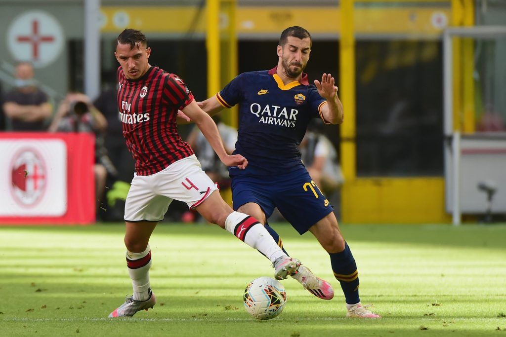 Bennacer Mkhitaryan Milan-Roma