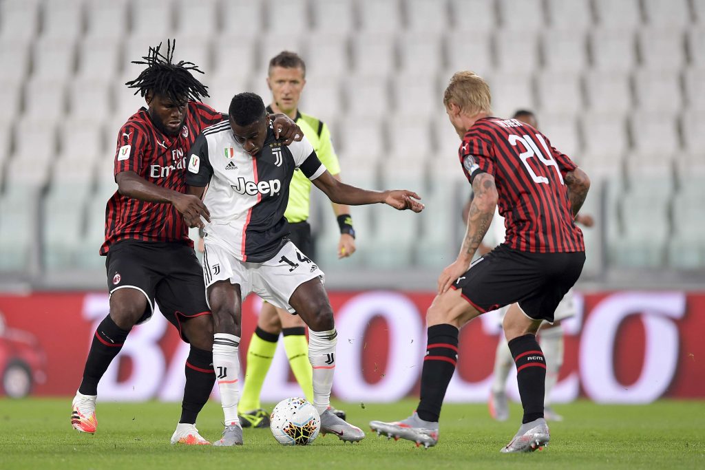Kessié Conti Matuidi Juventus-Milan