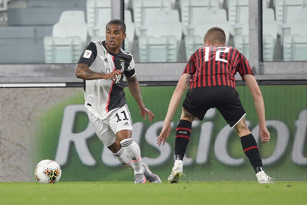 Douglas Costa Conti Juventus-Milan