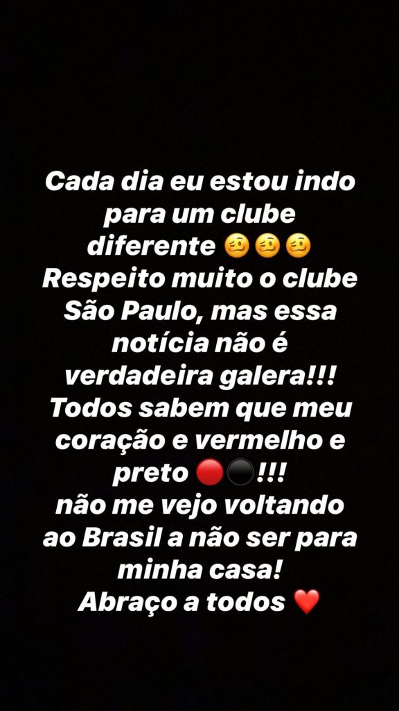 Paqueta San Paolo Flamengo