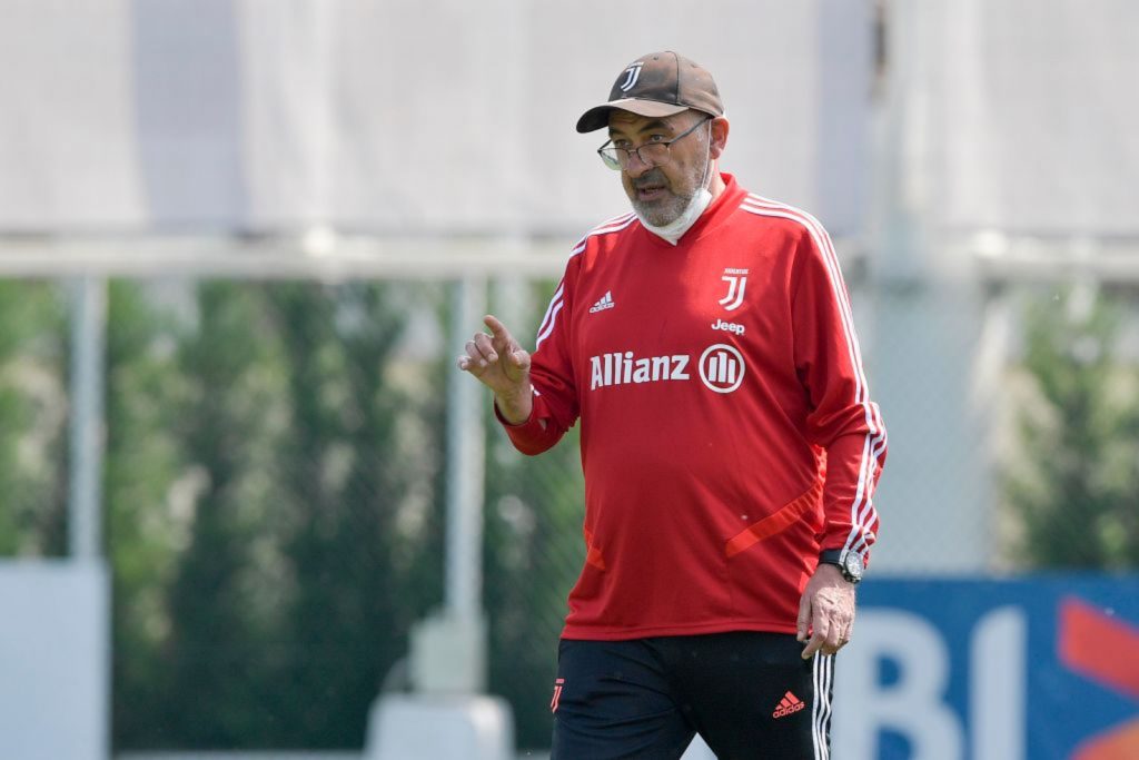 Maurizio Sarri finale Coppa Italia Juventus