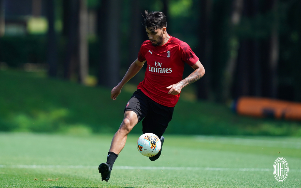 Lucas Paquetá Milan allenamento Milanello