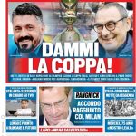 Prima pagina Tuttosport 17 giugno 2020