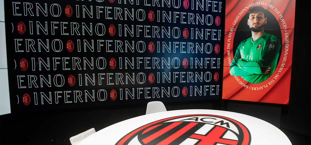 Lo studio di Milan TV