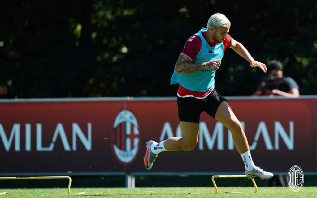 Theo Hernadez Milanello Milan