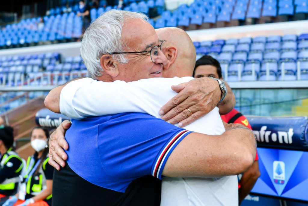Claudio Ranieri Stefano Pioli Sampdoria-Milan