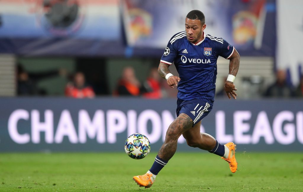 Memphis Depay Olympique Lione