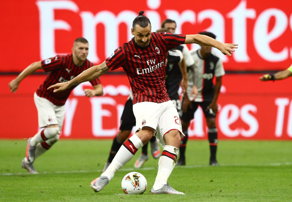 Ibrahimovic Milan-Juventus