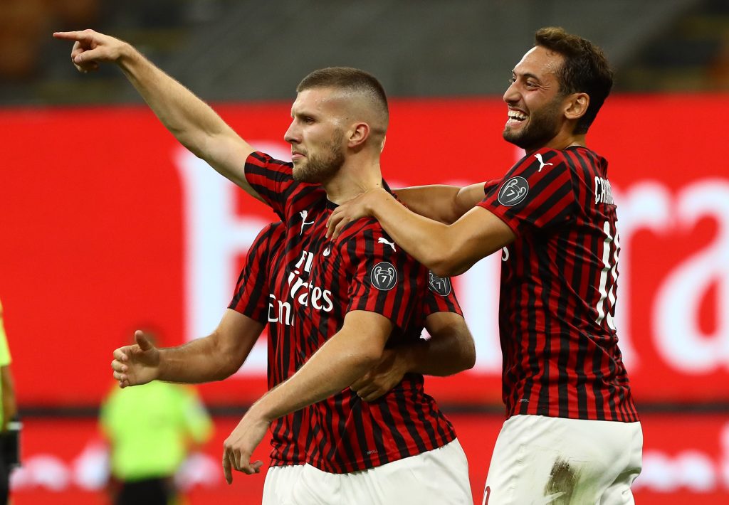 Milan-Juventus Rebic