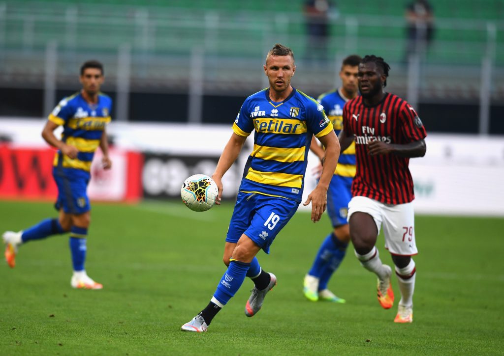 Kurtic Kessie Milan-Parma