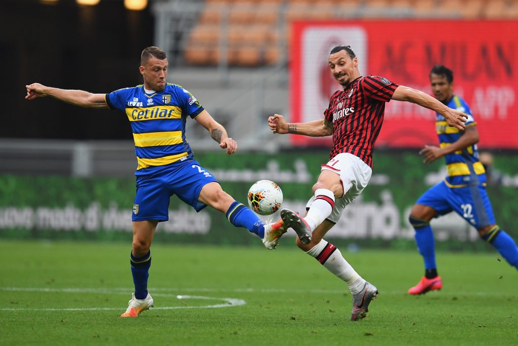 Iacoponi Ibrahimovic Milan-Parma