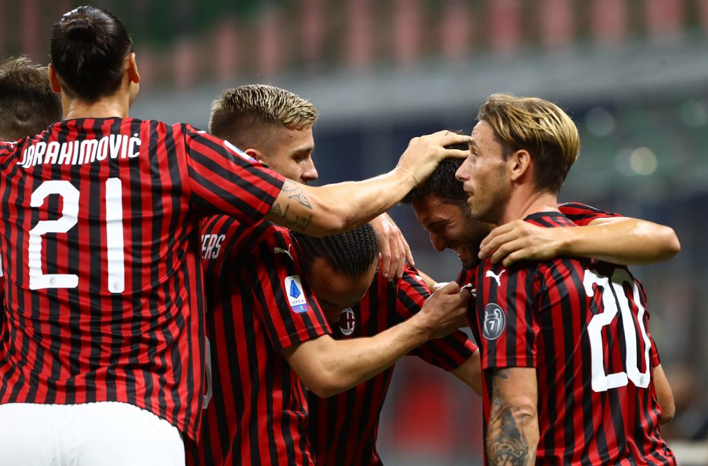 Milan-Atalanta Calhanoglu