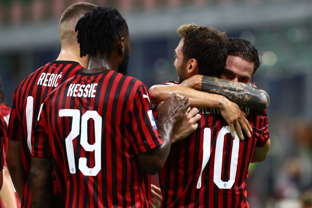 Milan-Atalanta Calhanoglu