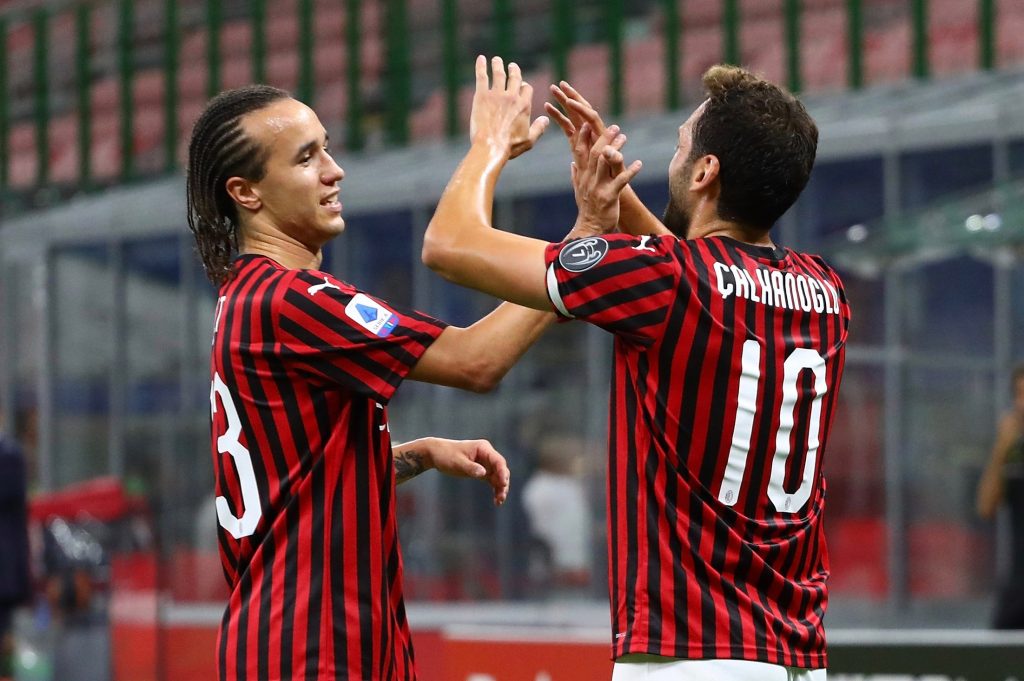 Laxalt Calhanoglu Milan