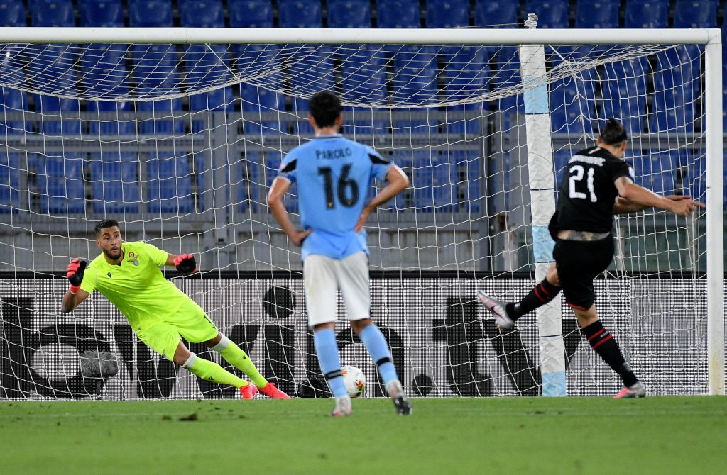 Lazio-Milan Ibrahimovic