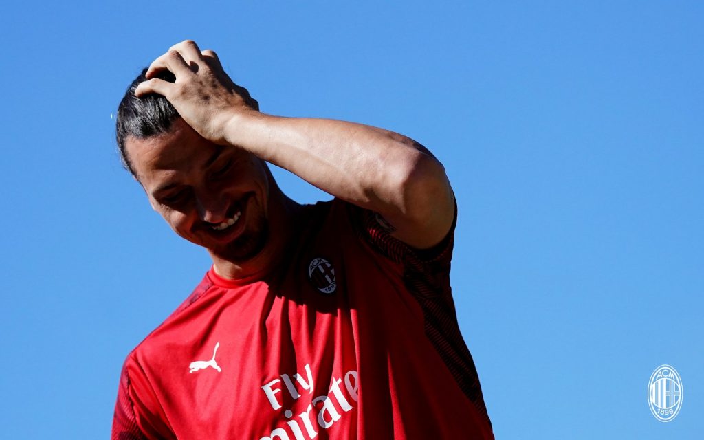 Zlatan Ibrahimovic Milan Milanello